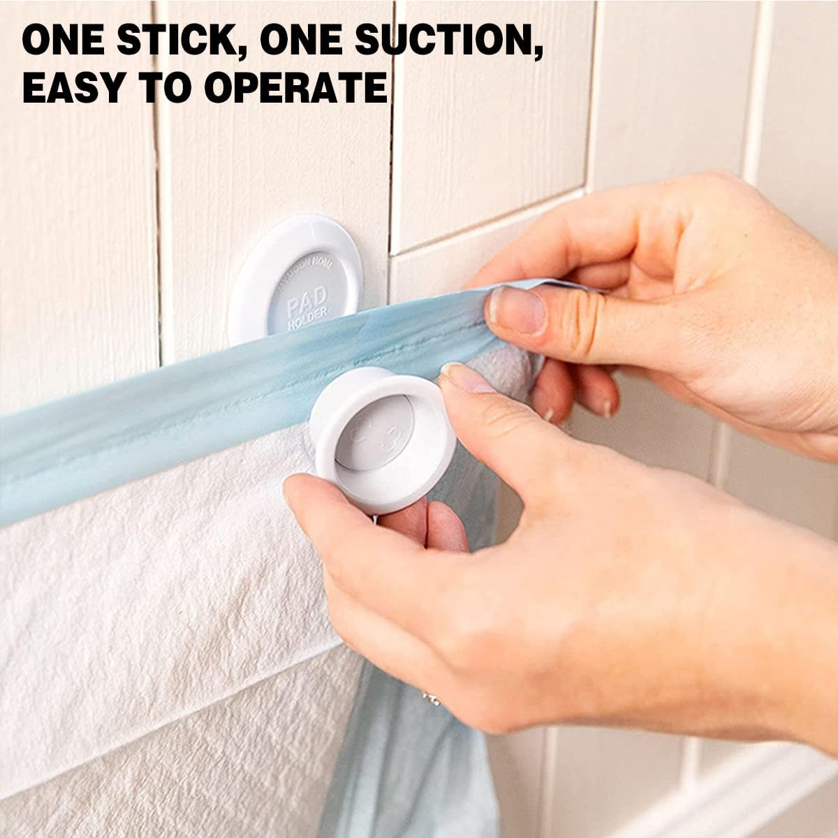 AIMALL 2Pcs Dog Pee Pad Holder, Wall-Mounted Pet Urine Pad Grip with Strong Adhesive Magnets, Secure Non-Slip Pad Solution, Easy Installation image number 1