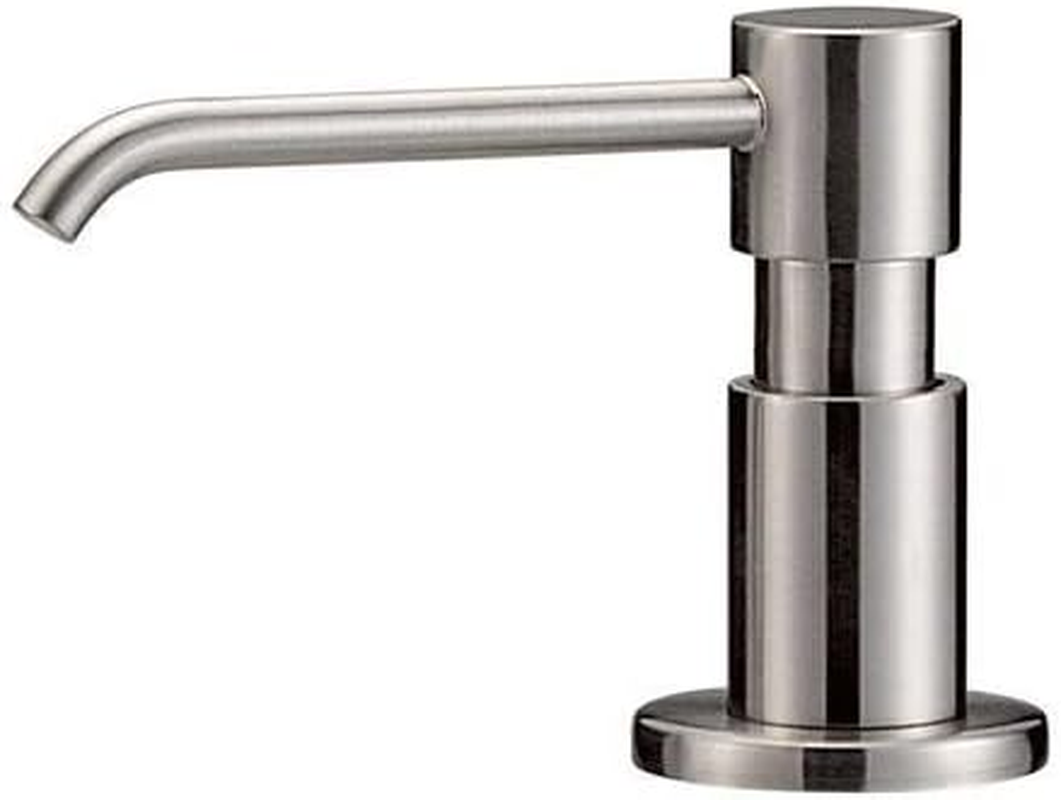 Danze D495958SS Parma Deck Mount Soap and Lotion Dispenser, Stainless Steel - Stainless Steel image number 4