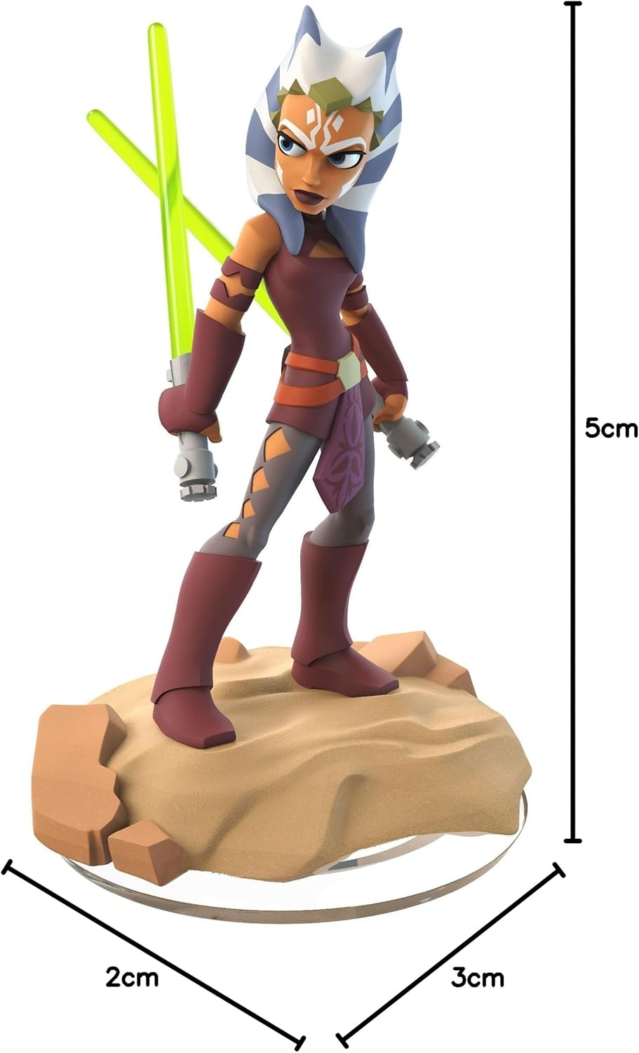 Disney Infinity 3.0 Edition: Star Wars Ahsoka Tano Single Figure (No Retail Package) image number 1