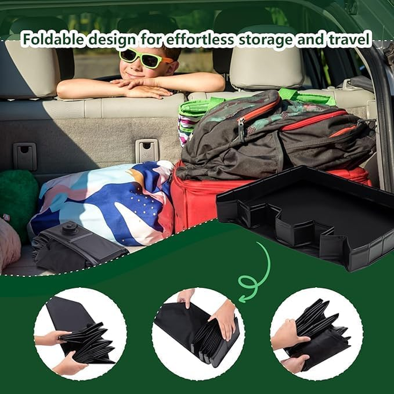 Large Shower Base with Drain-Pipe, Foldable Camping Shower Mat with Wrapped Edges, Portable Shower Base for Outdoor Shower Camping, Rapid Drainage Shower Pan, Privacy Shower Base, Keep Feet Clean (1) image number 2