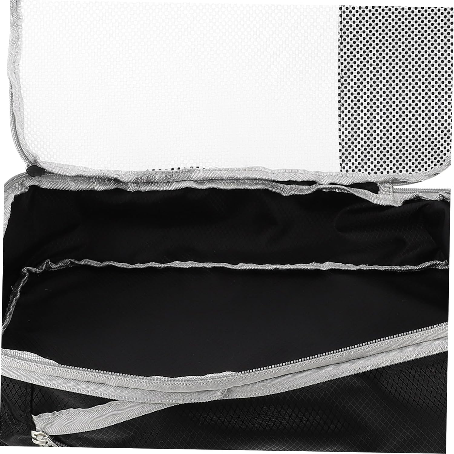 VANZACK 4Pcs Travel Packing Organizers Set with Mesh, Expandable Compression Cubes for Clothing, Shoes, and Toiletries Storage, Lightweight Luggage Bags for Suitcase and Travel Toiletry Gear image number 5