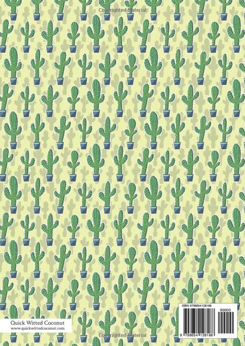 Cactus Notebook - Lined Pages - A4 - Premium: (Saguaro Desert Edition) Fun Notebook 192 Lined Pages (A4 / 8.27X11.69 Inches / 21X29.7Cm)