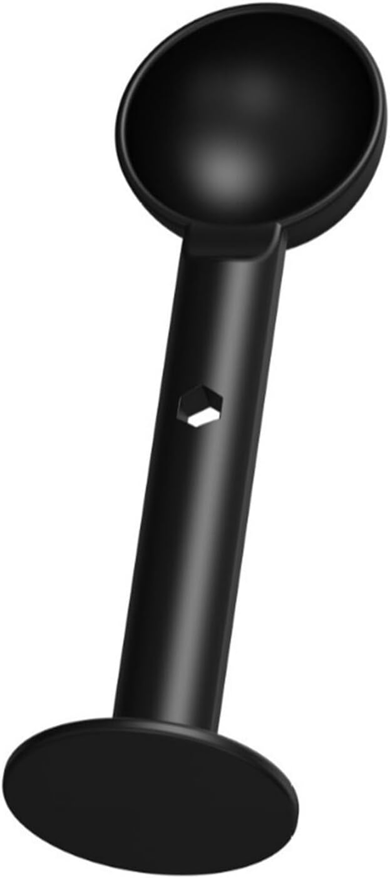 BIUDECO 2-In-1 Plastic Coffee Measuring Spoon with Tamper Black Espresso Powder Scoop for Ground Coffee Home Kitchen Accessories for Espresso Machines image number 3