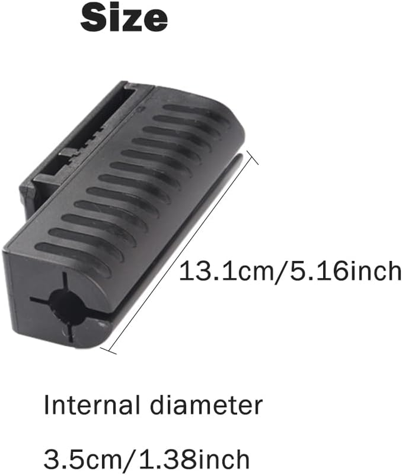 Universal Baton Holder, Baton Holster for Duty Belt Baton Case with 360 Degree Rotating Belt Fit 16"-21"-26" Telescopic Baton Pouch Baton Carrier Expandable Baton(Black)