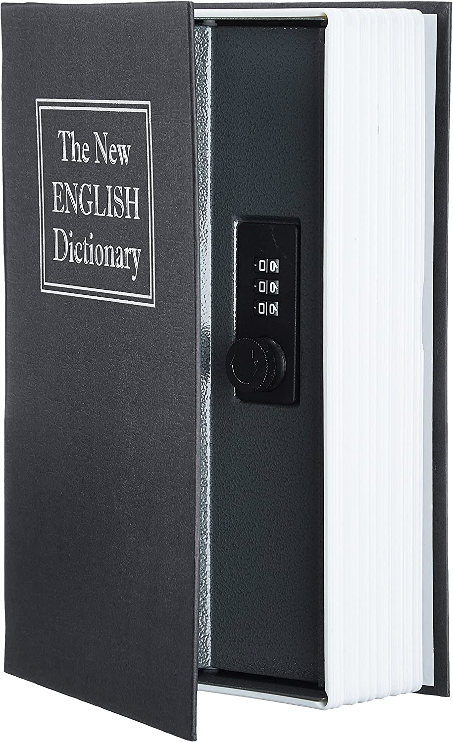 Amazon Basics Book Safe, Combination Lock, Blue