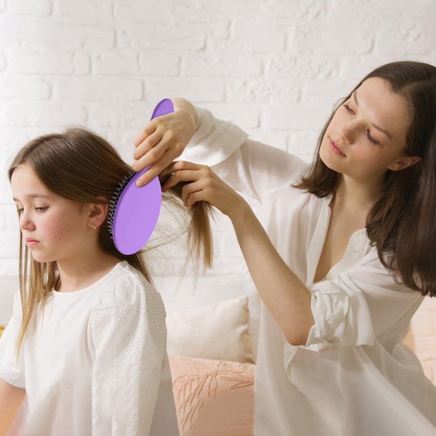 2 Pieces Oval Air Cushion Comb, Hair Styling Tools, Scalp Massage Comb, Hair Styling Accessories, Hair Fighter Tools