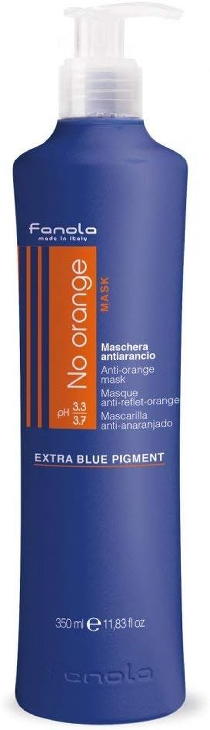 (350 Ml Shampoo + Mask) - Fanola No Orange Shampoo & Mask, 350 Ml image number 1