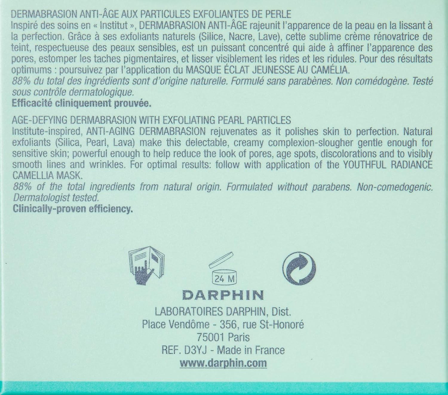 Darphin Age-Defying Dermabrasion with Exfoliating Pearl Particles, 50Ml