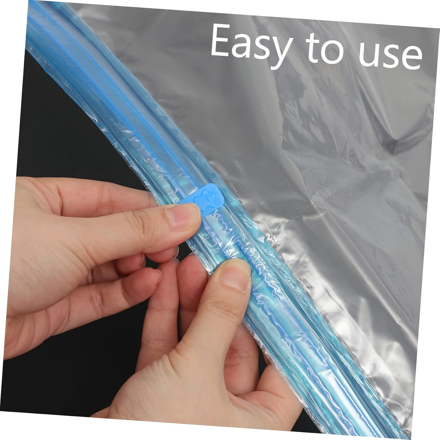 HOOTNEE 10Pcs Hand-Rolled Compression Bags for Travel Space Saver Vacuum Storage Bags for Packing Clothes and Comforters Vacuum Sealing for Travel and Home Use image number 6