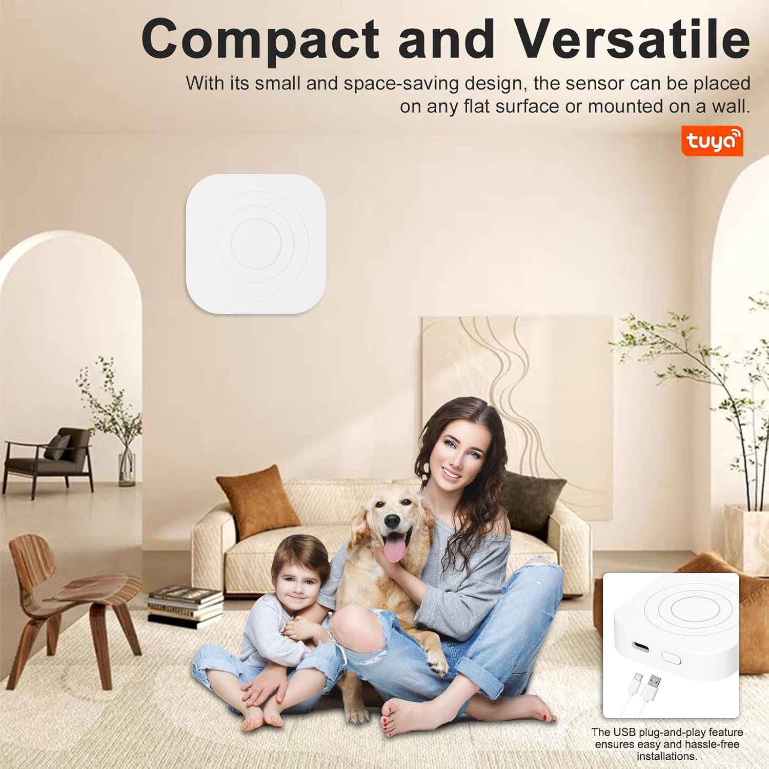 Human Presence Sensor Tuya Zigbee 24Ghz Millimeter Wave Radars Motion Detection Sensor for Home Safety and Automation image number 2