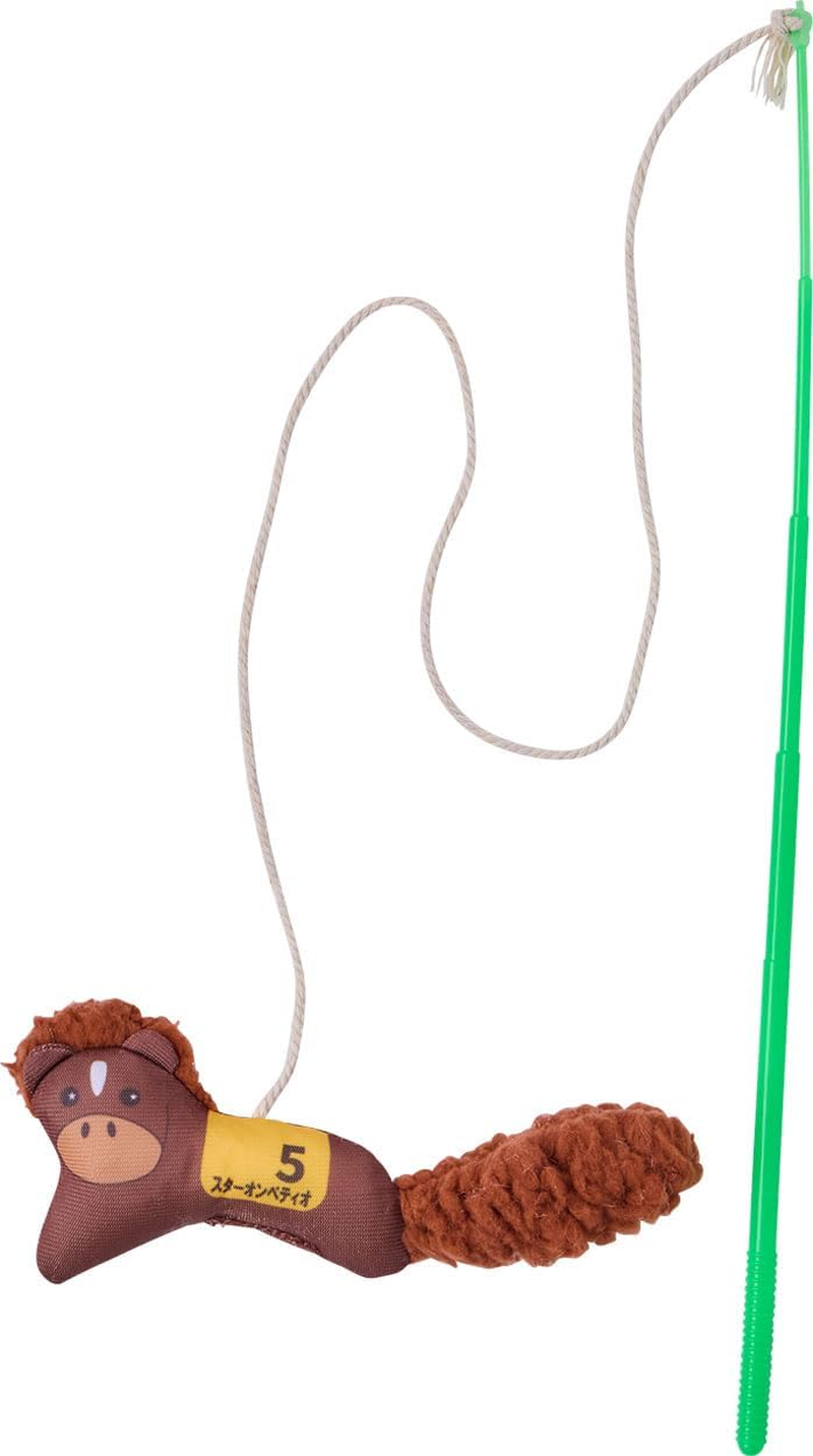 Petio Brown Horse Toy for Cats image number 5