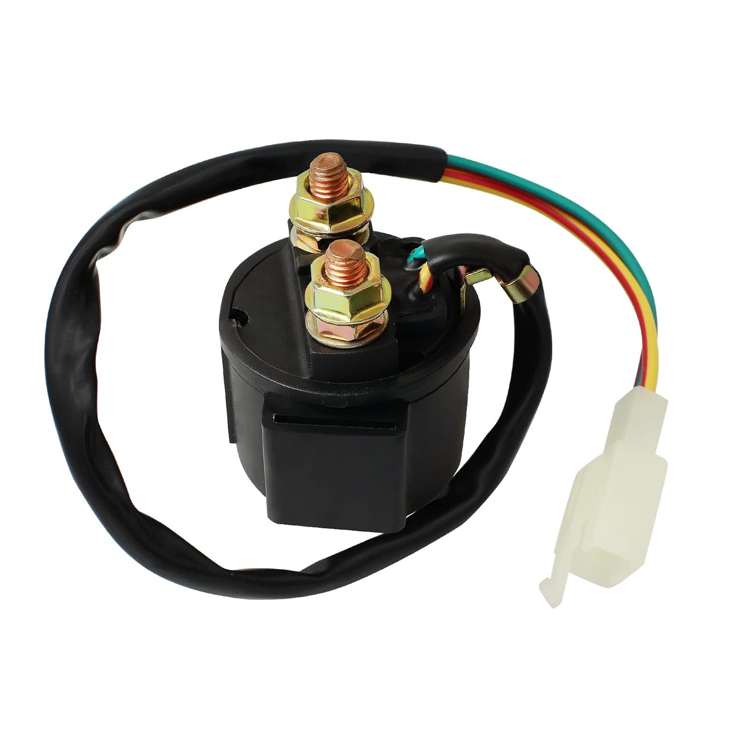 GY6 Starter Solenoid Relay for 4-Stroke 110Cc 125Cc 150Cc 50Cc 200Cc 250Cc 70Cc 90Cc ATV Dirt Bikes Scooters Taotao Go Kart Dne Buggys Quad 4 Wheelers Pit Bike Moped Roketa SSR Sunl Coolster image number 6