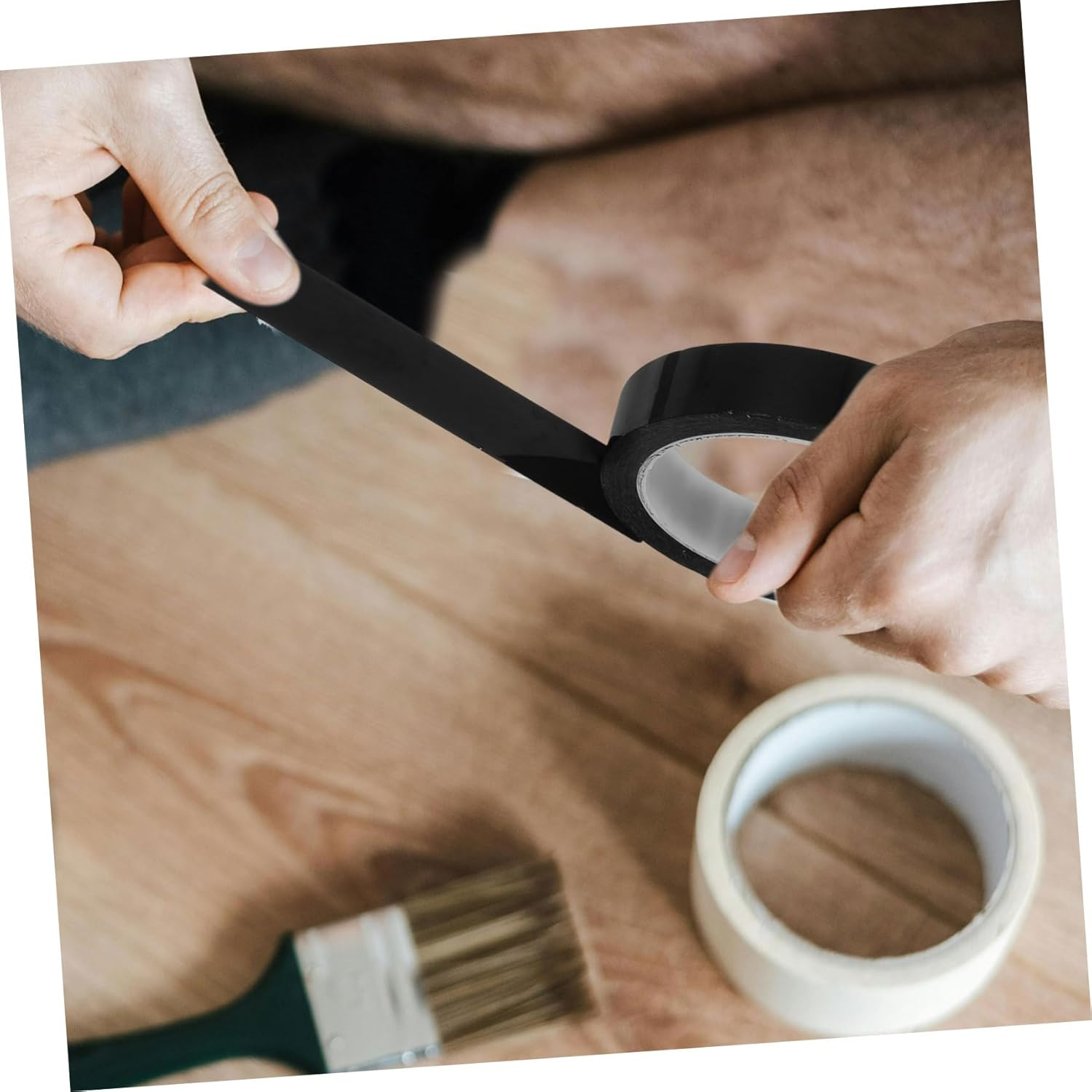 PRETYZOOM Blackout Tape for Electronics Light Blocking Sticker for LED Indicators High Temperature Resistant Residue Adhesive Shade for Windows and Lamps image number 6