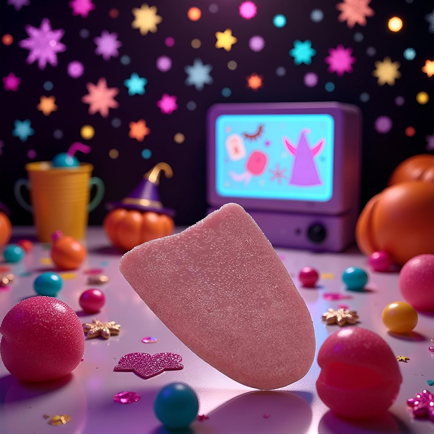 Calsgkspray Realistic Fake Tongue Gross Jokes Prank Magic Tricks Halloween Horrific Magicians Props Fashion Processing Novelty Props image number 2