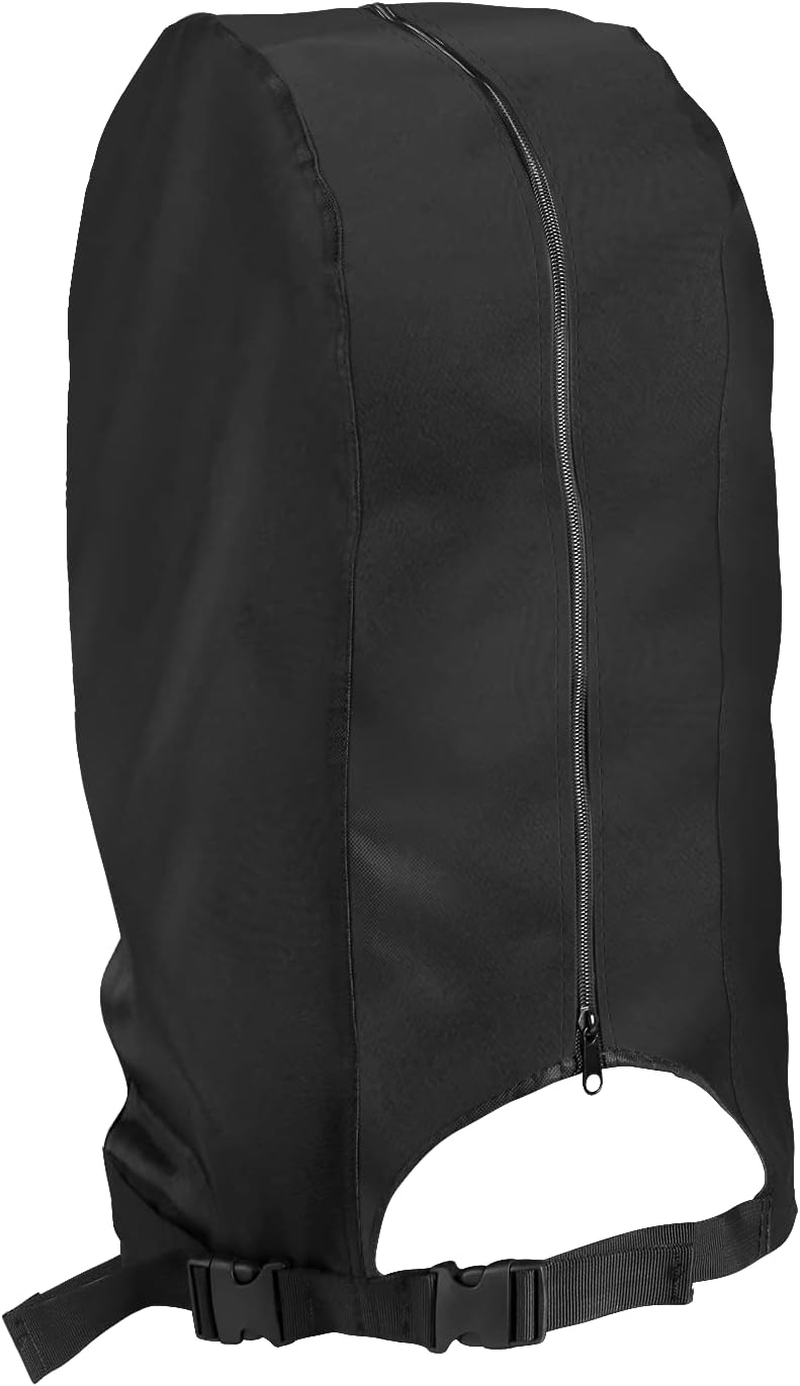 Rilime Golf Bag Rain Cover - Waterproof, Durable Golf Bag Cover for Men & Women, Suitable for Stand Bags & Cart Bags, Black, Adjustable Strap, 13" L X 20" H image number 1
