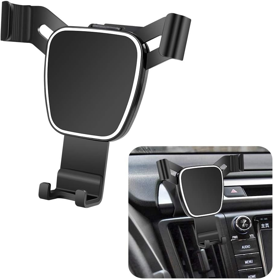 Musttrue Car Phone Holder for Toyota RAV4 2019-2024,Hybrid XSE Limited,Prime XSE 2021-2024 Auto Accessories Navigation Bracket Interior Mobile Cell Phone Mount（Not Fit RAV4 Le,Xle,Prime SE）