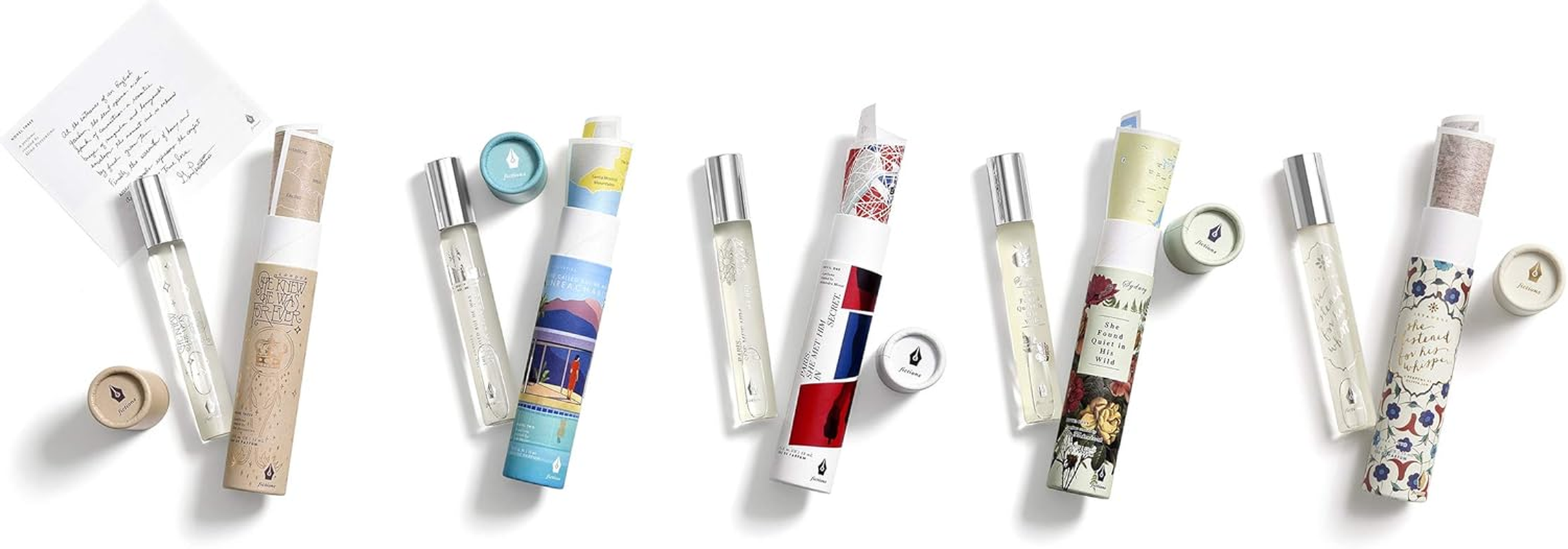 Fictions Mini Perfume Spray - Istanbul. She Listened for His Whisper - by Olivia Jan - Peach Skin, Black Pepper, Saffron, Rose Petal, Incense, Oud Wood, Blond Woods, Labadanum - Travel Size - 0.5 Oz image number 1