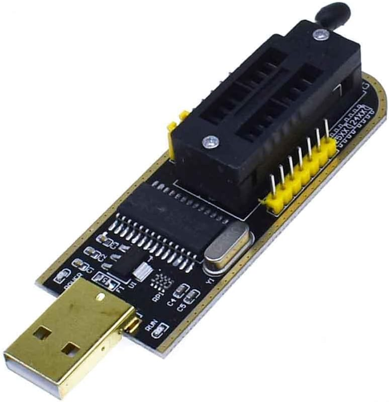 SOP8 SOIC8 Test Clip Socket Adapter for EEPROM 25CXX 24CXX + CH341A 24 25 Series EEPROM Flash BIOS USB Programmer Module image number 1