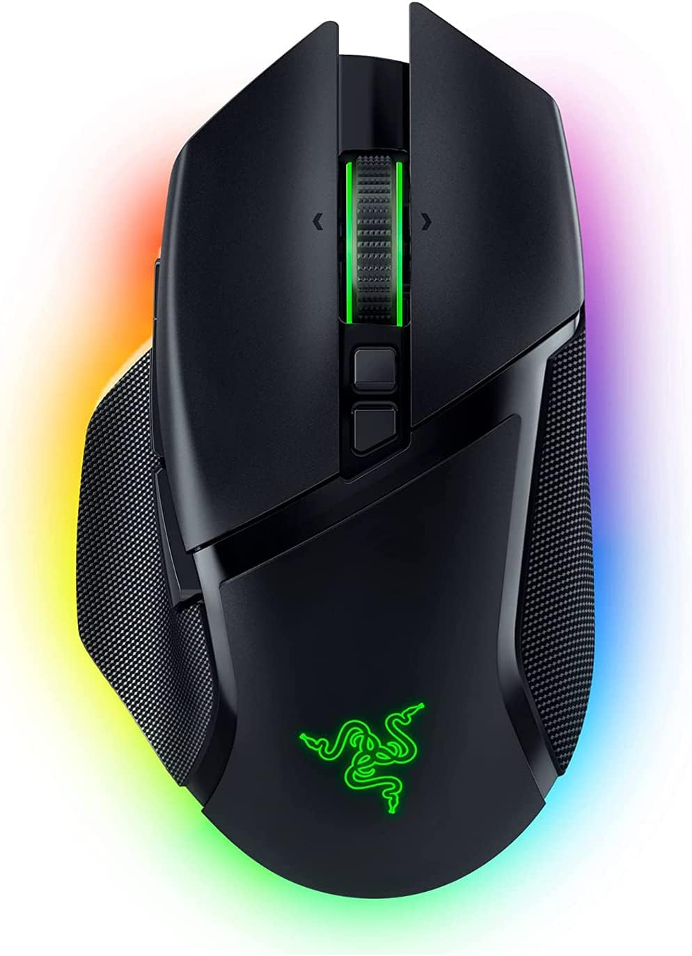 Razer Basilisk V3 Pro Wireless Gaming Mouse: Hyperscroll Tilt Wheel - 30K DPI Optical Sensor - Gen-3 Optical Switches - 13-Zone Chroma RGB - 13 Programmable Controls - 3 Connection Modes - Black image number 1