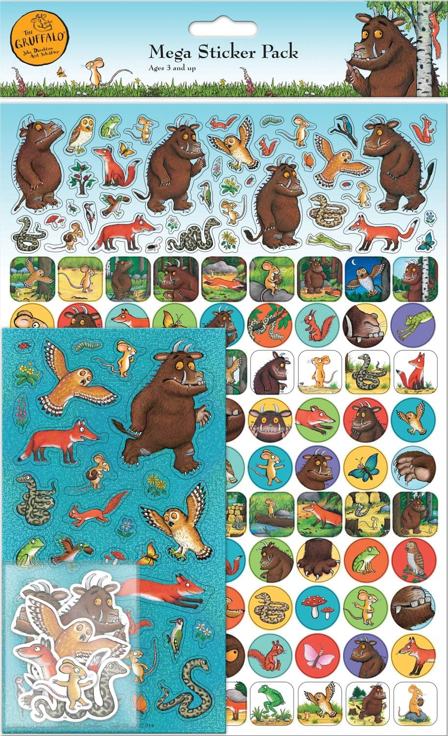 The Gruffalo Mega Sticker Pack image number 2