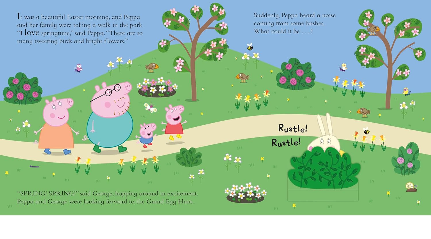 Peppa Pig: Peppa'S Grand Easter Egg Hunt: a Lift-The-Flap Picture Book image number 4