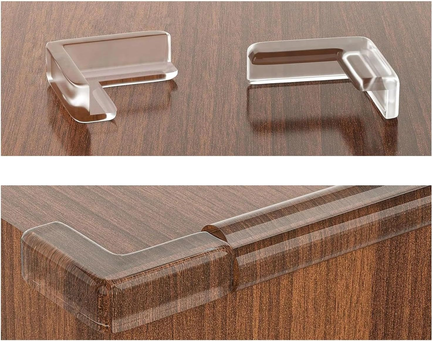 Corner&rsquo; Protectors, Clear Corner Protector Baby Proofing, Soft Edge Protectors,16.4Ft(5M) Corner Guards Furniture Corner&Edge Safety Bumpers with Upgraded Strong Adhesive for Furniture & Sharp image number 5