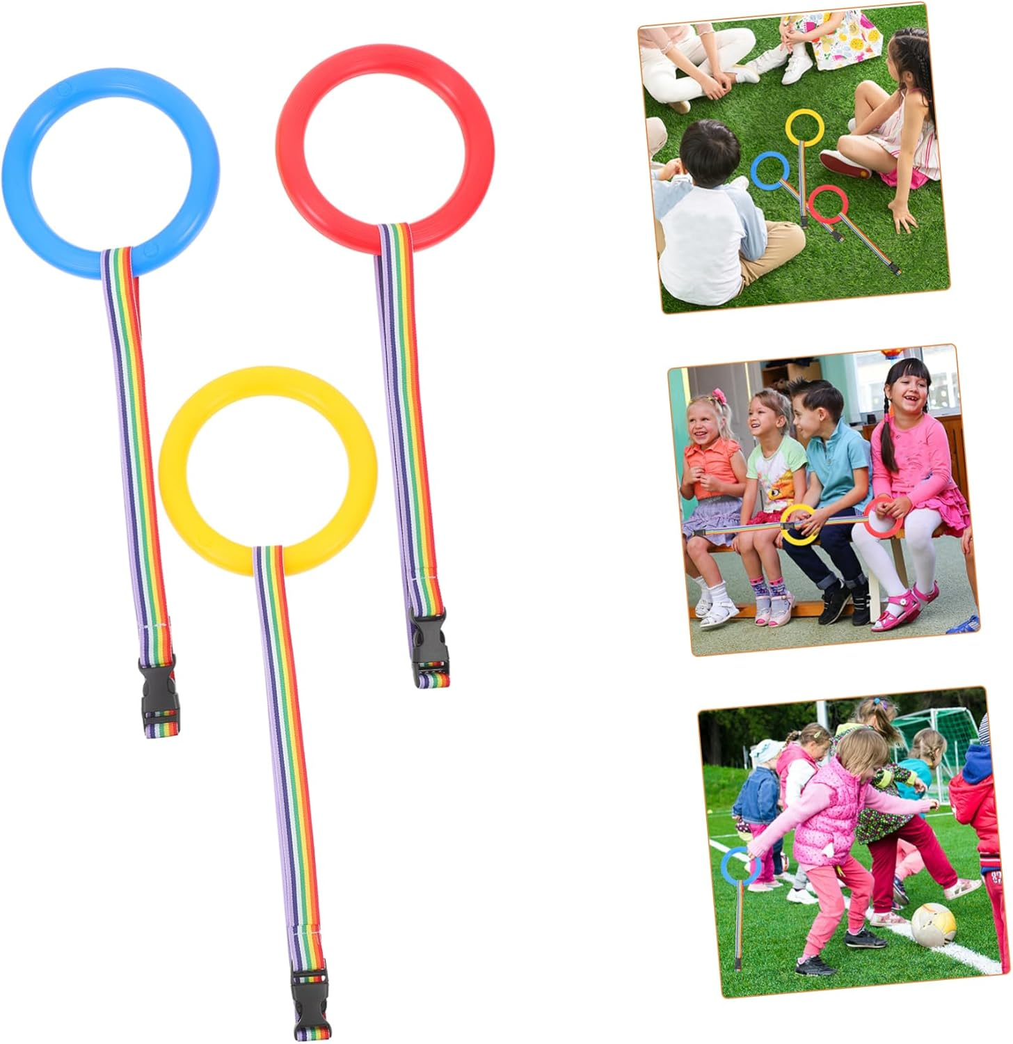 Anti-Lost Walking Rope Walking Rope for Preschool Toddlers Preschool Walking Rope Kids Handles for Childrens School Kindergarten Supplies Wrist Leashes 6Pcs image number 1