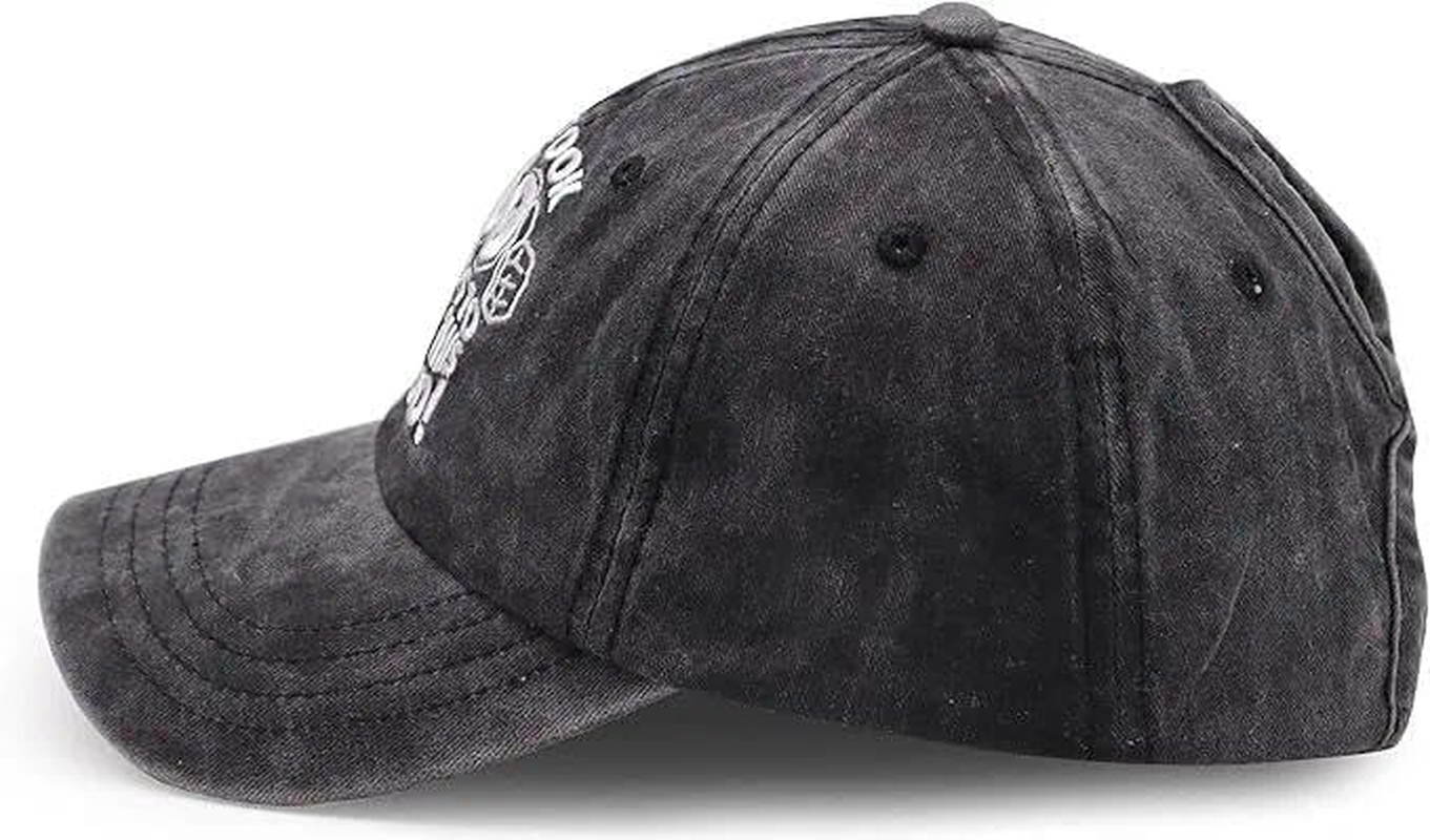 Ermaoo Vintage 70Th Birthday Tribute Cap: Funny Embroidered & Adjustable Washed Cotton Hat for Men and Women - Navy image number 2