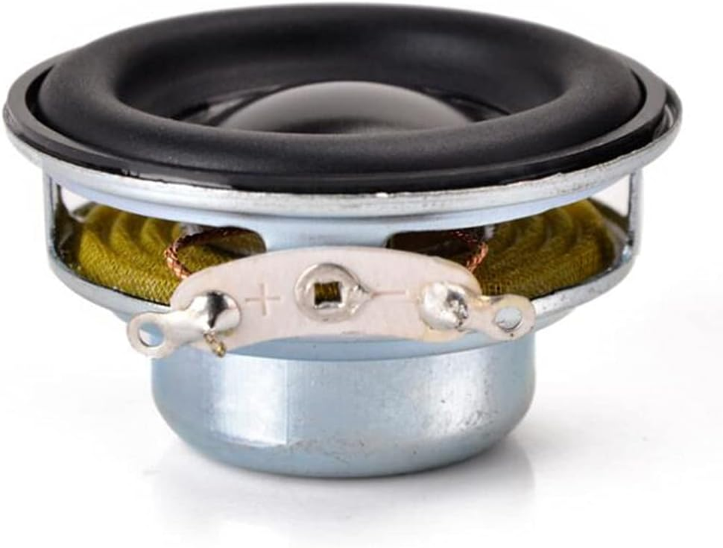 Daiilg 2Pcs 40MM Mini Audio Portable Speakers 16 Core 4 Ohm 5W Full Range Speaker Rubber Side Ndfeb Magnetic Speaker image number 3