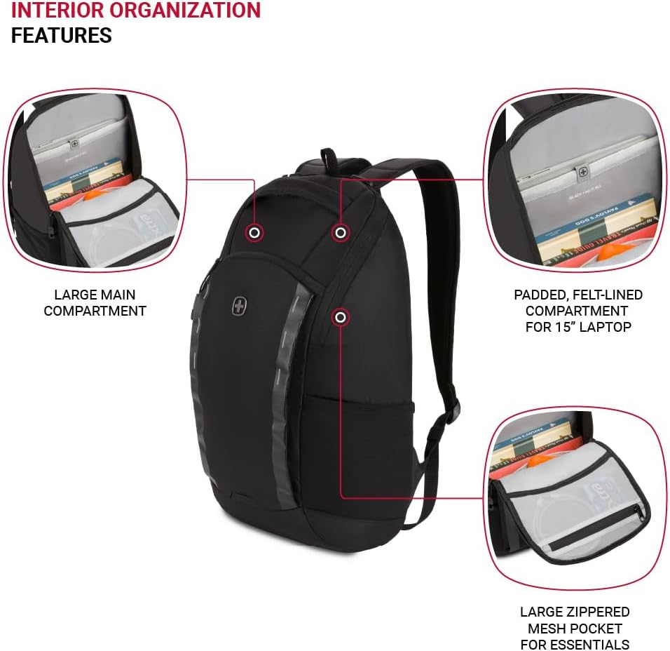 Swissgear 8117 Laptop Backpack - Mustard image number 5