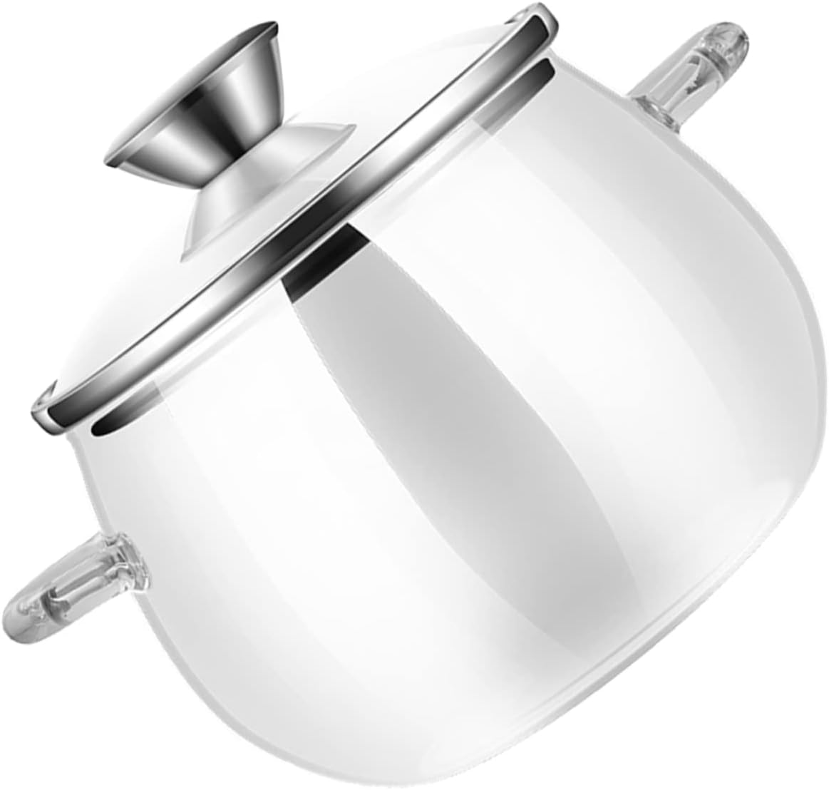 OKUMEYR 1Set Large Capacity Glass Lard Oil Storage Canister Spoon Kitchen Food Storage Jar for Home Use Heat Resistant Smooth Practical Kitchen Organizer image number 6