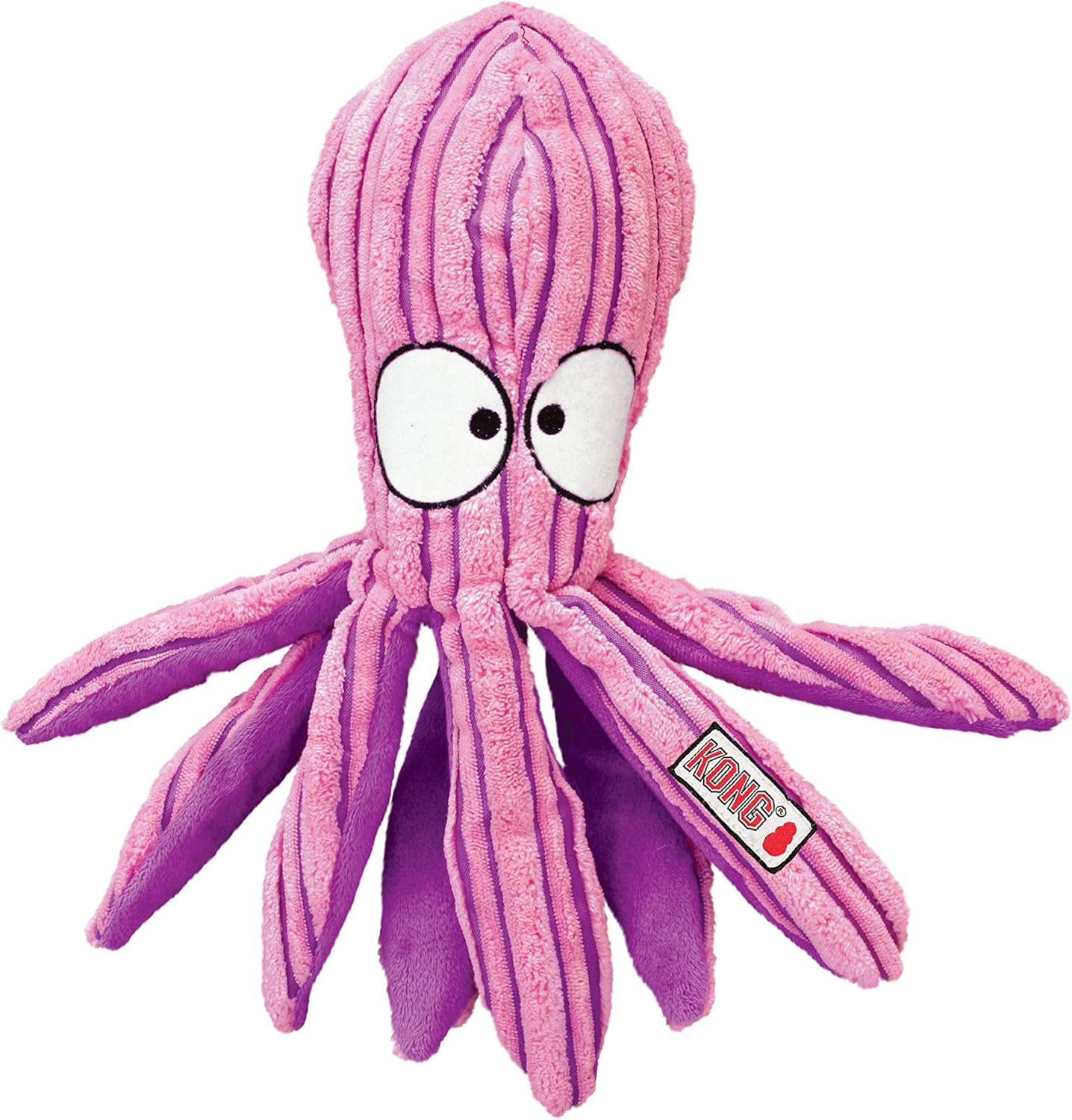 KONG - Cuteseas&trade; Octopus - Corduroy Plush Dog Toy - for Medium Dogs image number 1