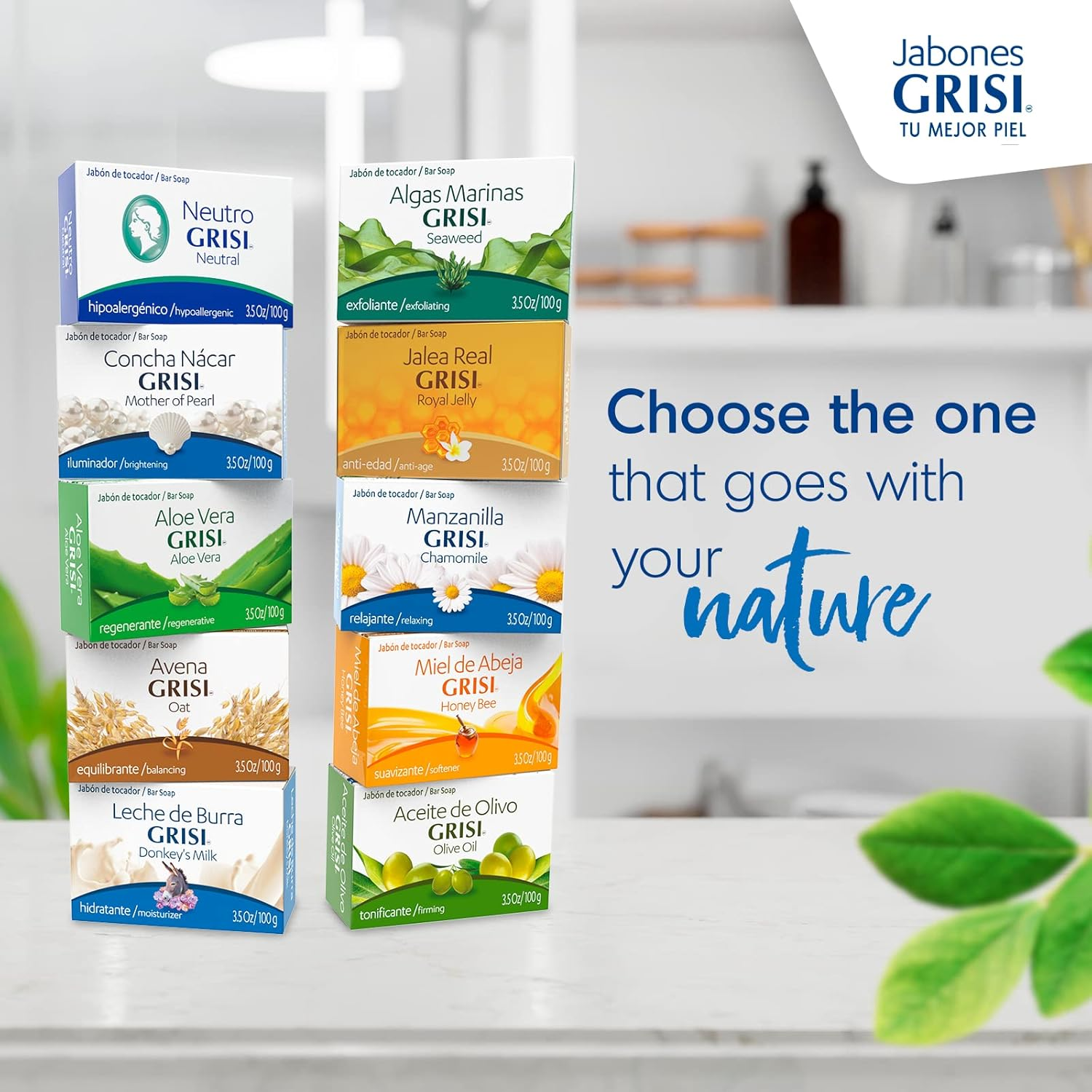 Grisi Neutral Shower Gel, 2-Pack of 15.2 Fo Bottles image number 4