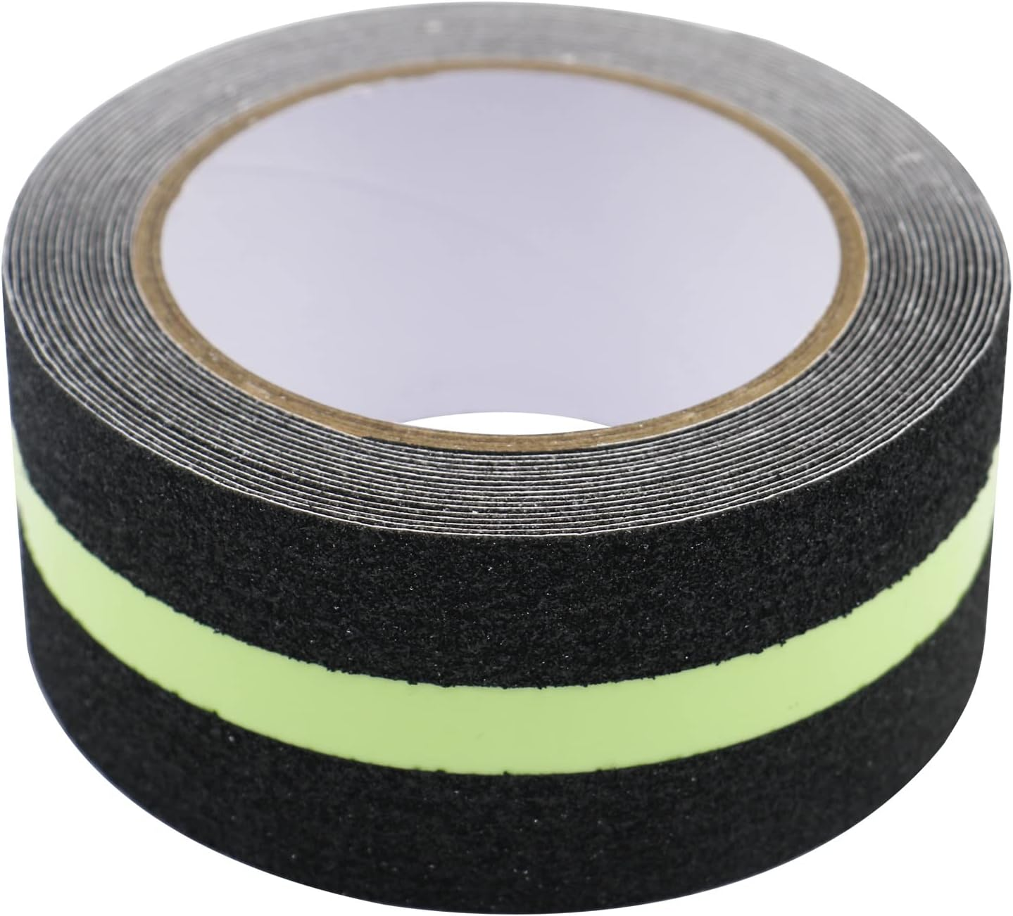 BOMEI PACK anti Slip Grip Tape, Non-Slip Traction Tapes with Glow in the Dark Reduce the Risk of Slipping for Indoor or Outdoor Stair Tread Step and Other Slippery Surfaces,50Mm*5M,2 Rolls Pack image number 2