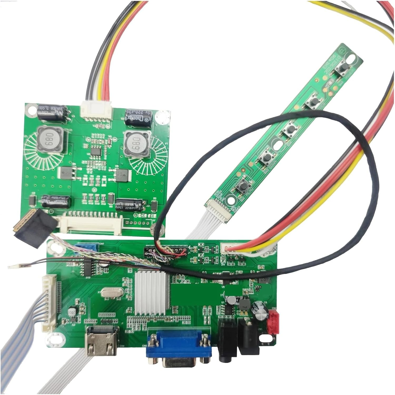 Compatible for IMAC1312 LM270WQ1-SDE3 Screen Driver Board DIY Monitor Control Motherboard 2560 * 1440 2K HDMI 36Pin Edp(Power Adapter)