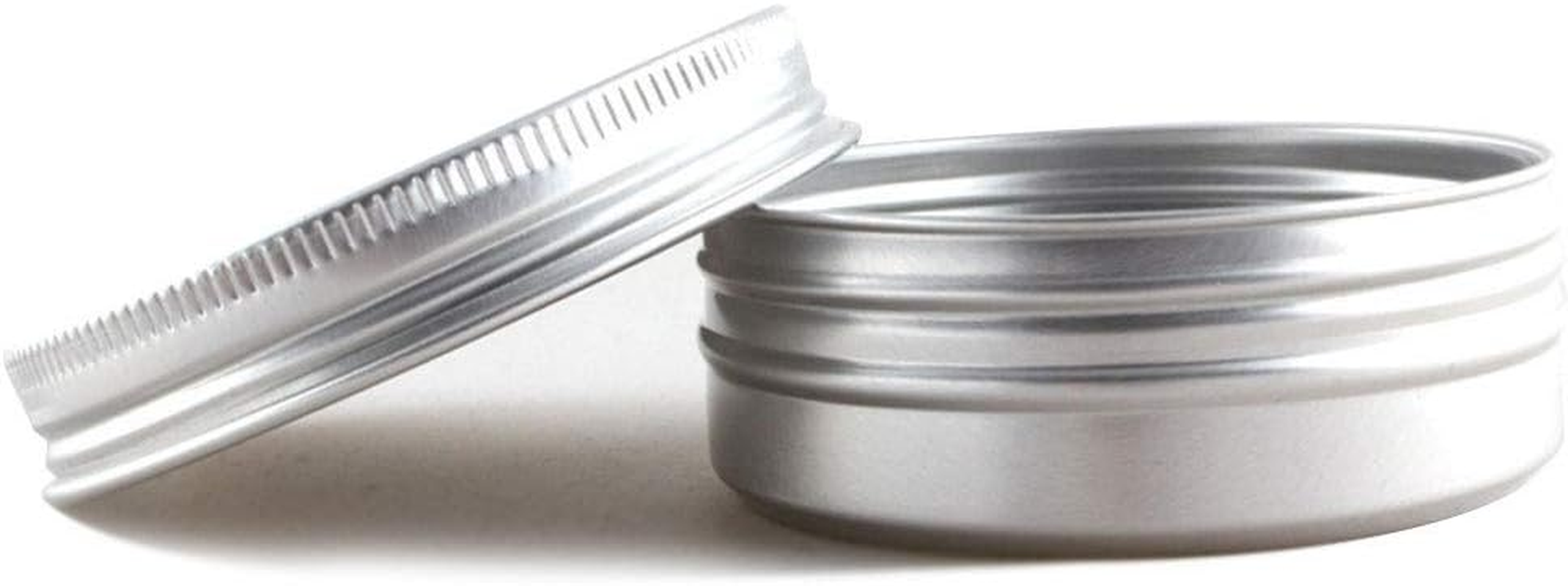 24Pcs Small Containers with Lids: 30Ml Aluminium Specimen Box - Travel Jars for Cosmetic Creams Lotion