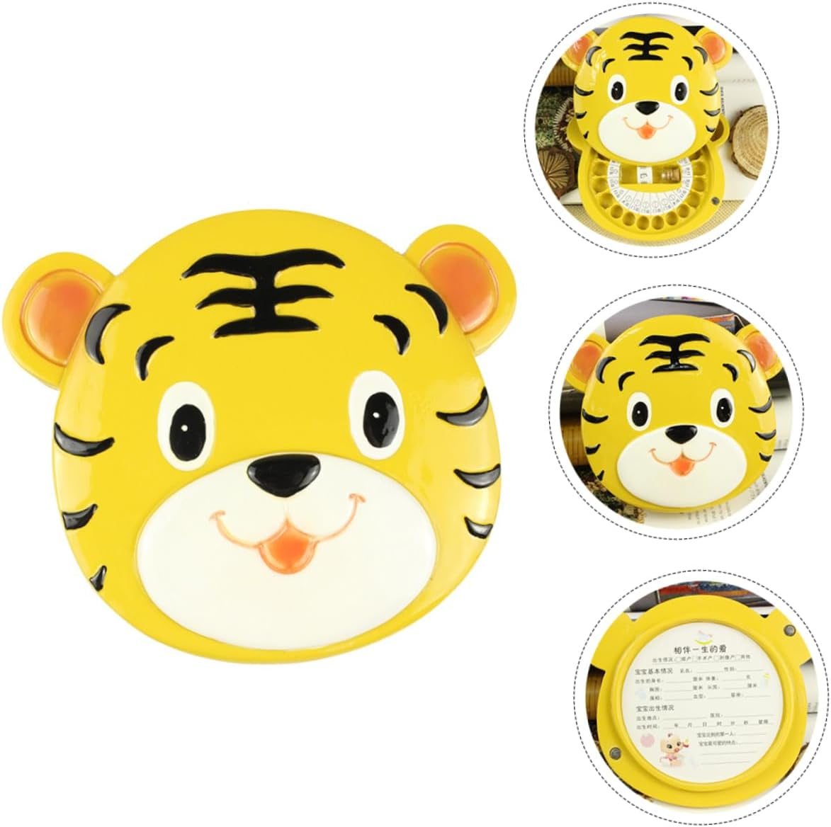 UPKOCH Unique Creative Pattern Collection Box Sturdy Adorable Case for Newborn image number 6