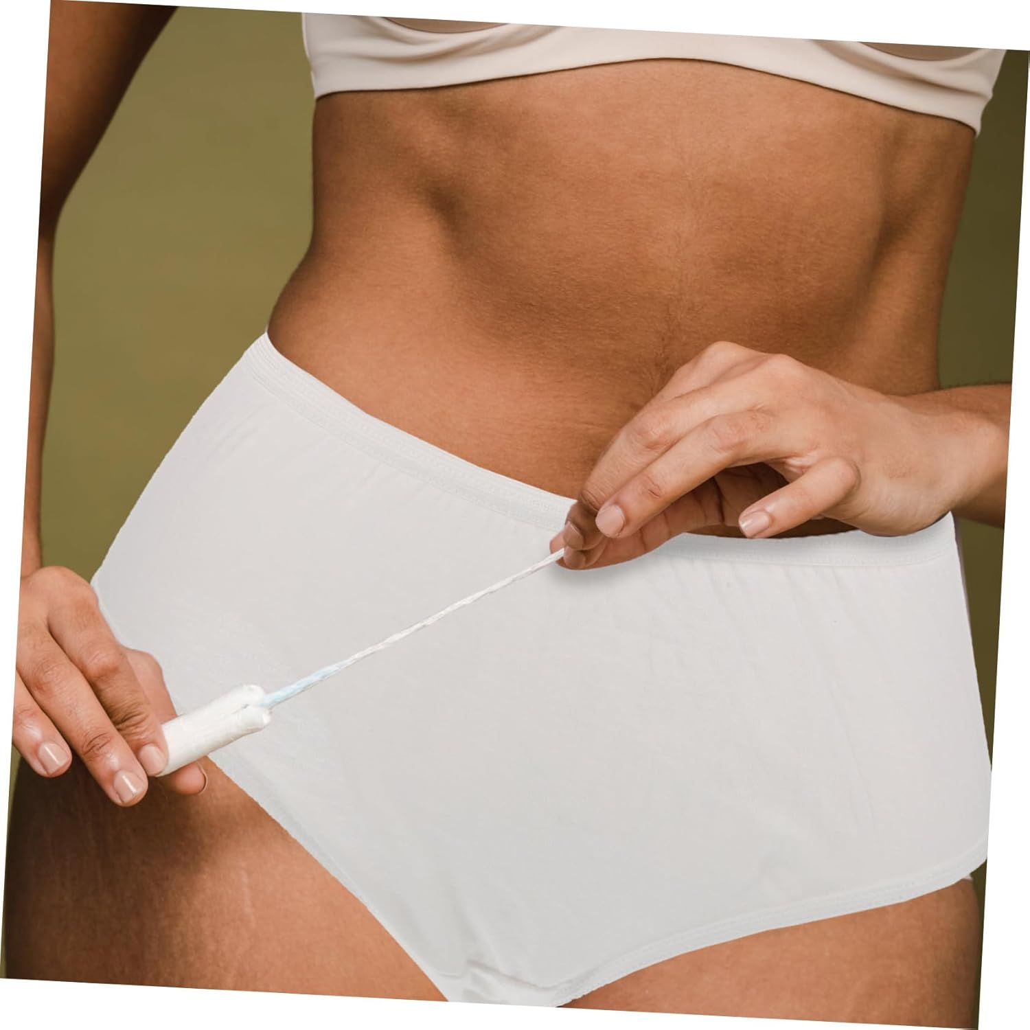 4Pcs Disposable Postpartum Panties XXL White Maternity Underpants for Women High Elasticity Breathable Nursing Supplies Suitable for Pregnancy Menstruation and Postpartum Care