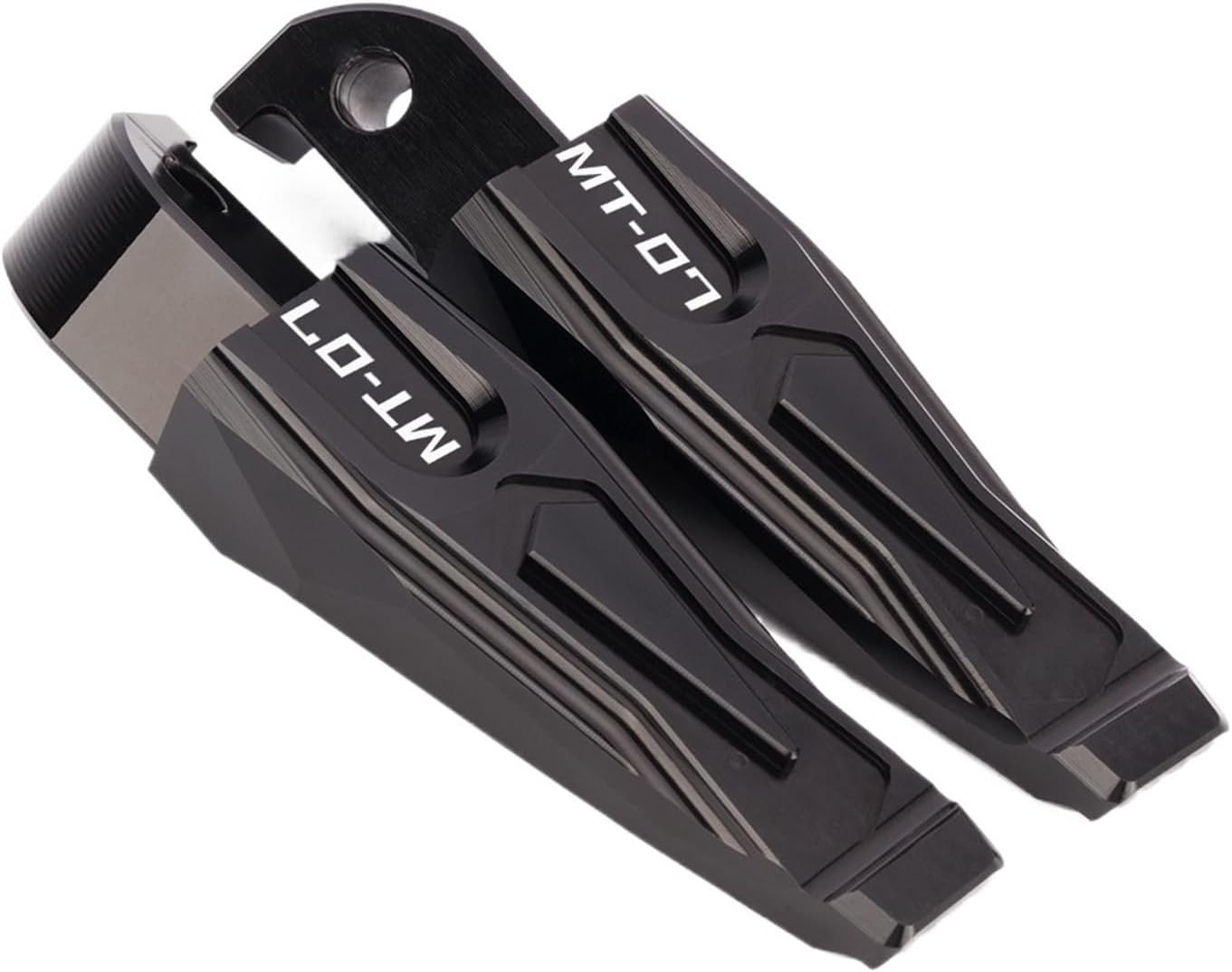 MT-07 Motorcycle Accessori CNC Rear Passenger Foot Rests Pegs Footrests Compatible with MT07 2015-2017 2018 2019 2020 2021 2022 MT 07 (Color : Blue)