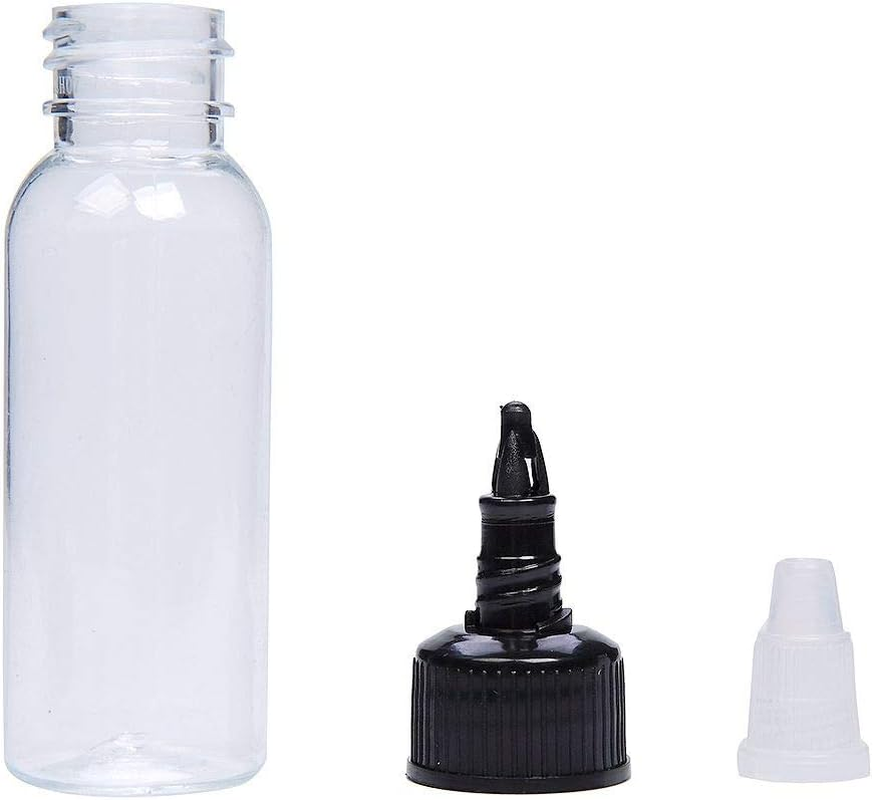 30Ml Empty Tattoo Ink Bottles,New Star 12Pcs/30Pcs 1Oz Tattoo Twist Cap Plastic Clear Transparent Tattoo Pigment Container Tattoo Accessories Twist Top Bottle 1Oz,30Ml Tattoo Squeeze Bottles 12Pcs image number 6