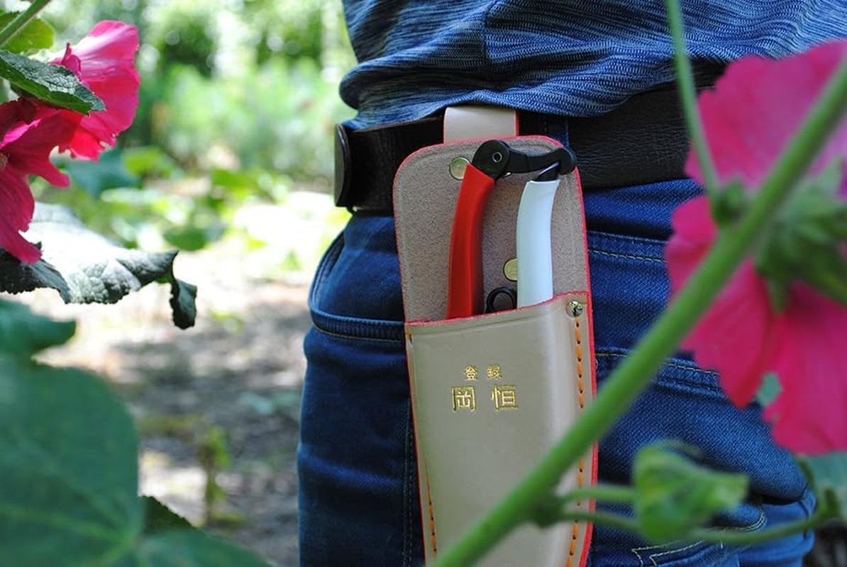 Okatsune 133: Leather Holster for Pruning Shears 103 ?And 104 image number 5