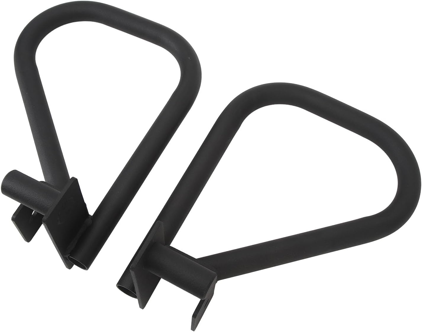 TOPINCN Power Cage Squat Rack Dip Bar Attachment Sturdy Iron Muti Grip Handles for Safe Fitness Workout Exercises 2 Pieces image number 1