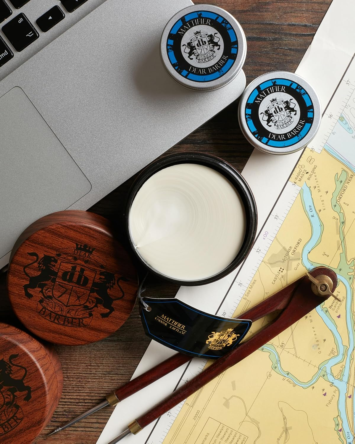 Dear Barber Men'S Hair Styling Mattifier for a Strong Flexible Hold with Low Shine 100 Ml image number 3