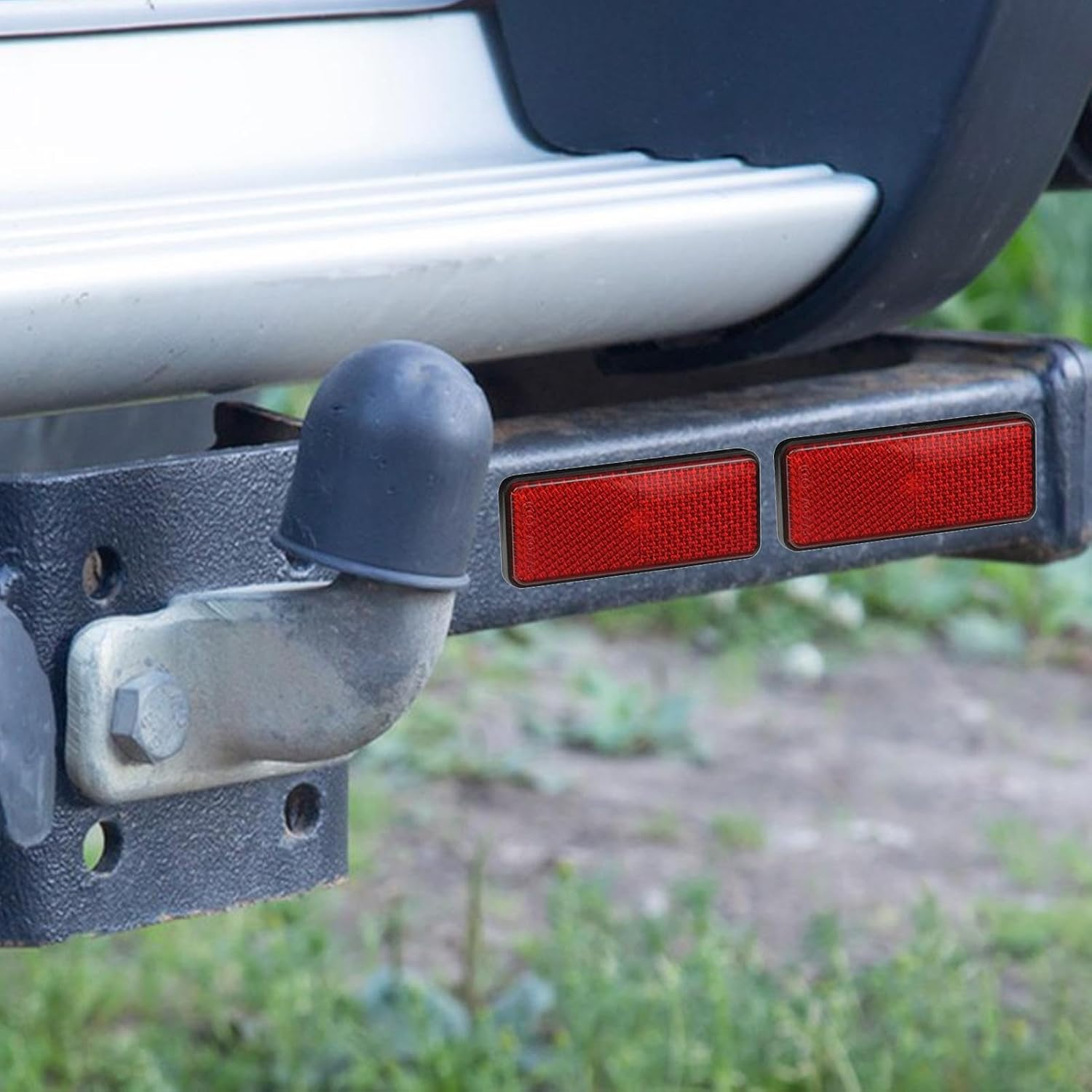 Motorcycle Reflectors Motorcycle Safety Reflector - Motorcycle Reflector - Screw Mount for Night Driving Reflective Gear Motorcycle Accessories for Better Visibility image number 5