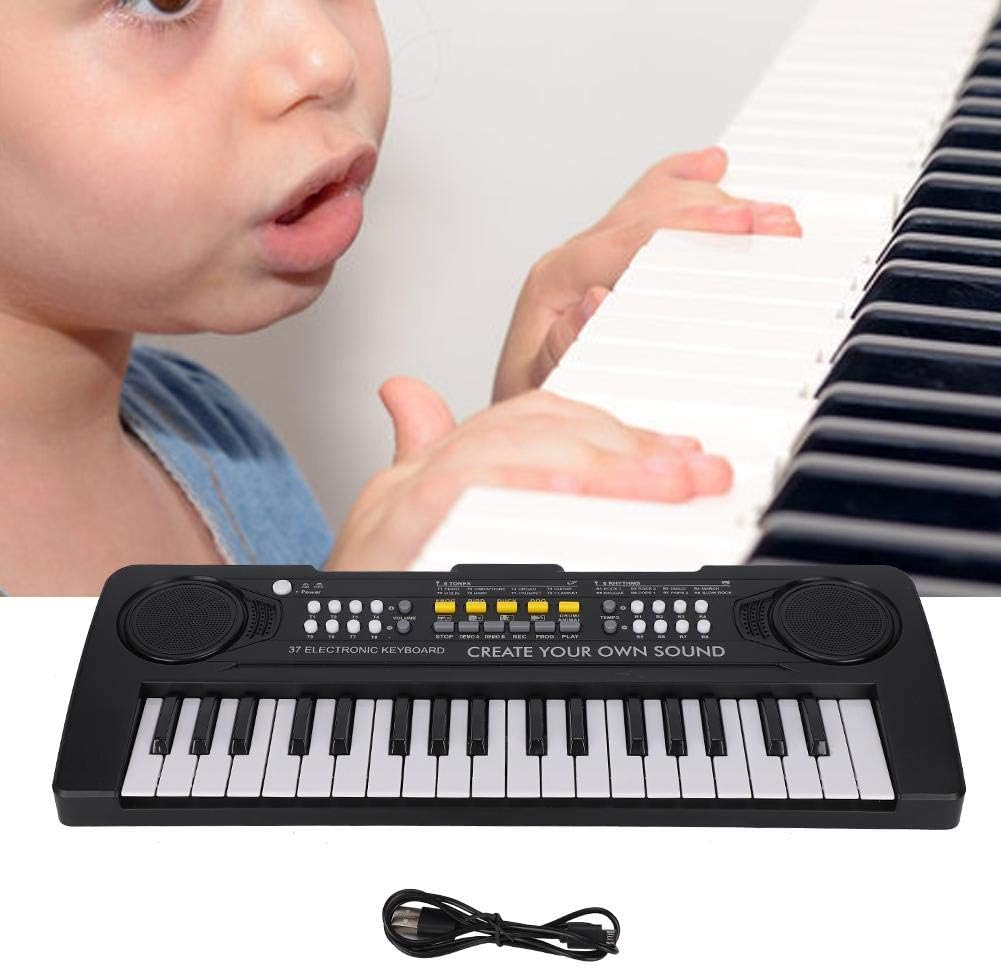 Musical Instrument 37-Key Portable Electronic Keyboard, Electric Piano, USB for Kids Children(Bf-420) image number 1