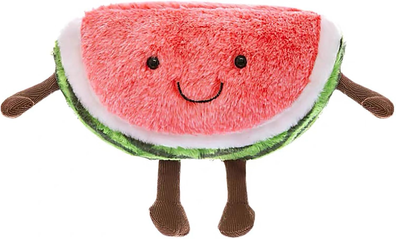 13.8" Funny Watermelon Fruit Plush Doll Pillow,Stuffed Doll Home Bed Sofa Decor Cute Soft Toys