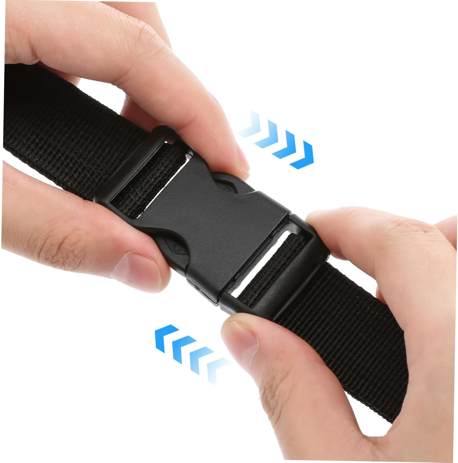 FELTECHELECTR 4Pcs Adjustable Utility Straps with Quick-Release Buckle Wide Tie down for Luggage Packing Backpack Camping Gear Mattress Securing Moving and Travel image number 3