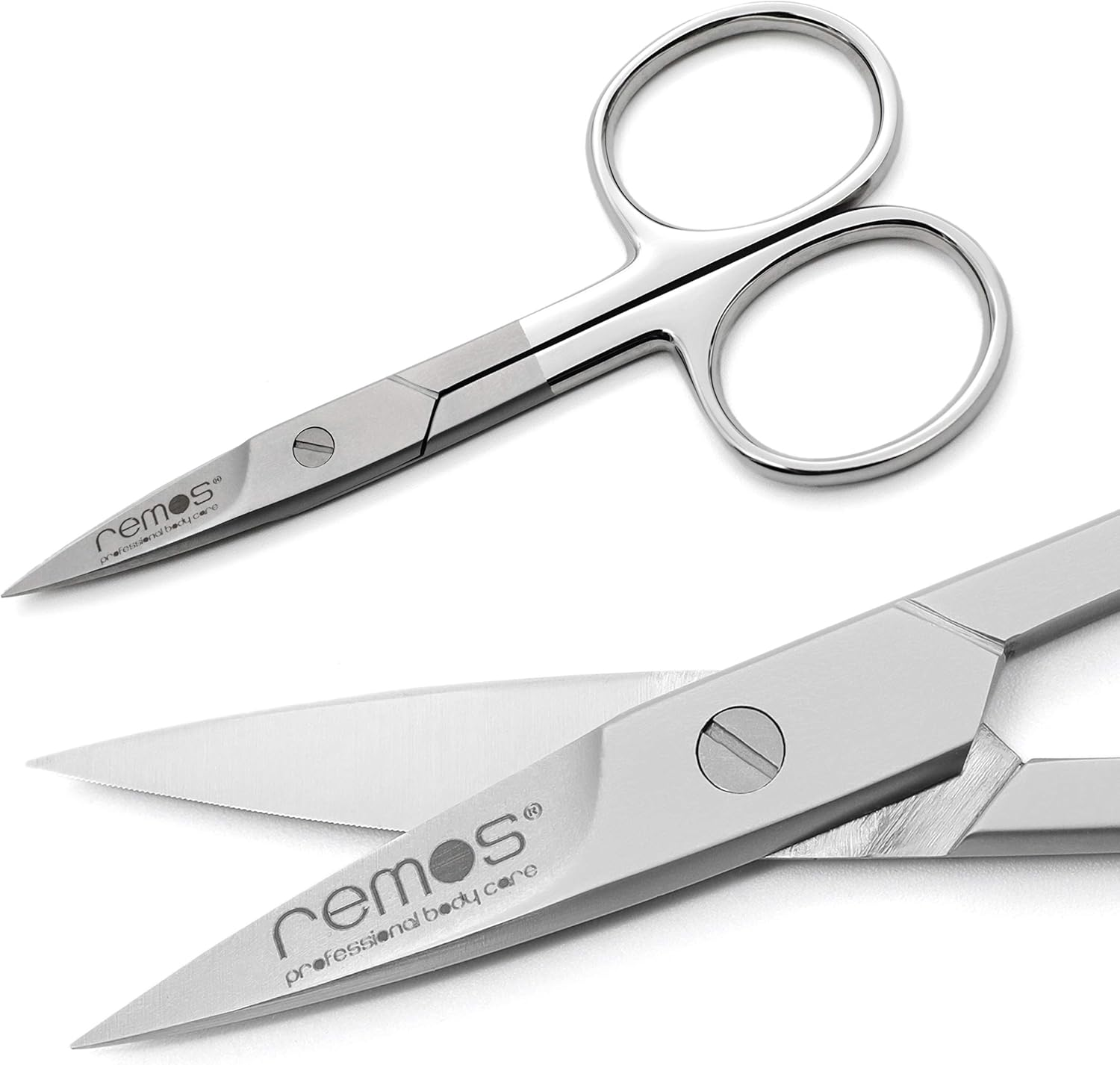 Nail Scissors Stainless Steel Straight Cut image number 3