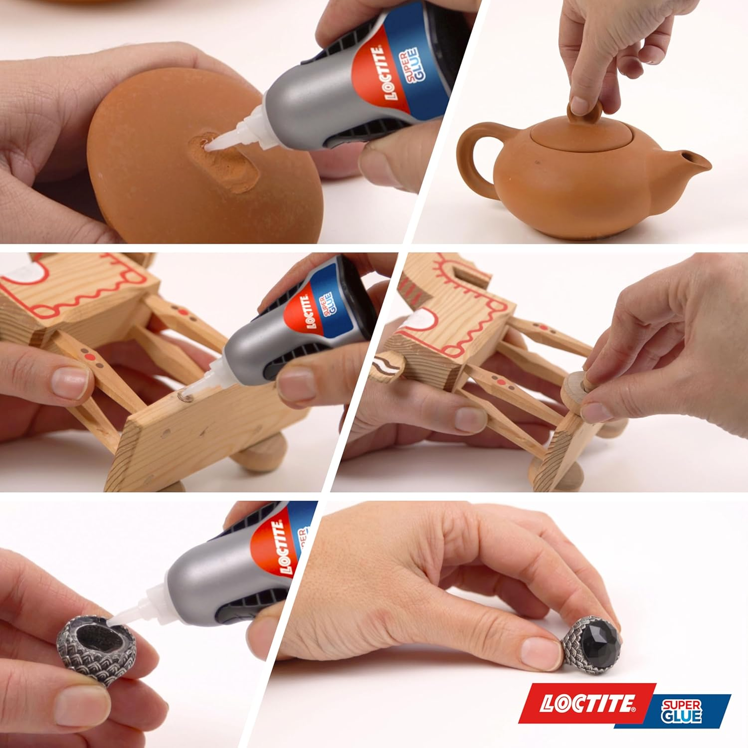 Loctite Super Glue Control, Strong Superglue with Shock- and Dishwasher-Proof for Multi-Applications, Clear Glue Precision Application with Control Bottle image number 5