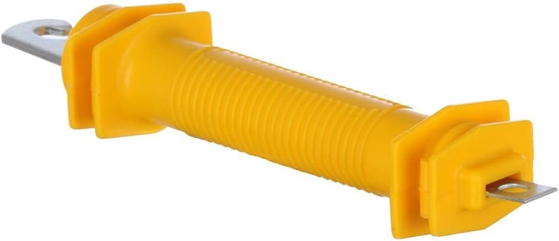 5PCS Electric Fence Synthetic Rubbergate Rubber Gate Handle, Heavy Stamped Steel Hook, Yellow image number 5